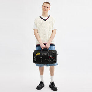 Coach Gotham Duffle Bag 45 With Sketch Print